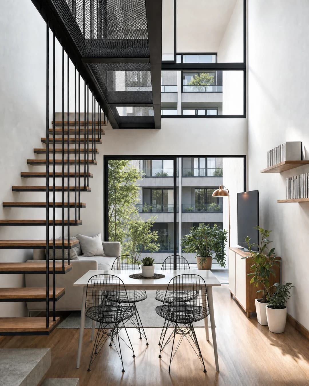 Loft dúplex — después