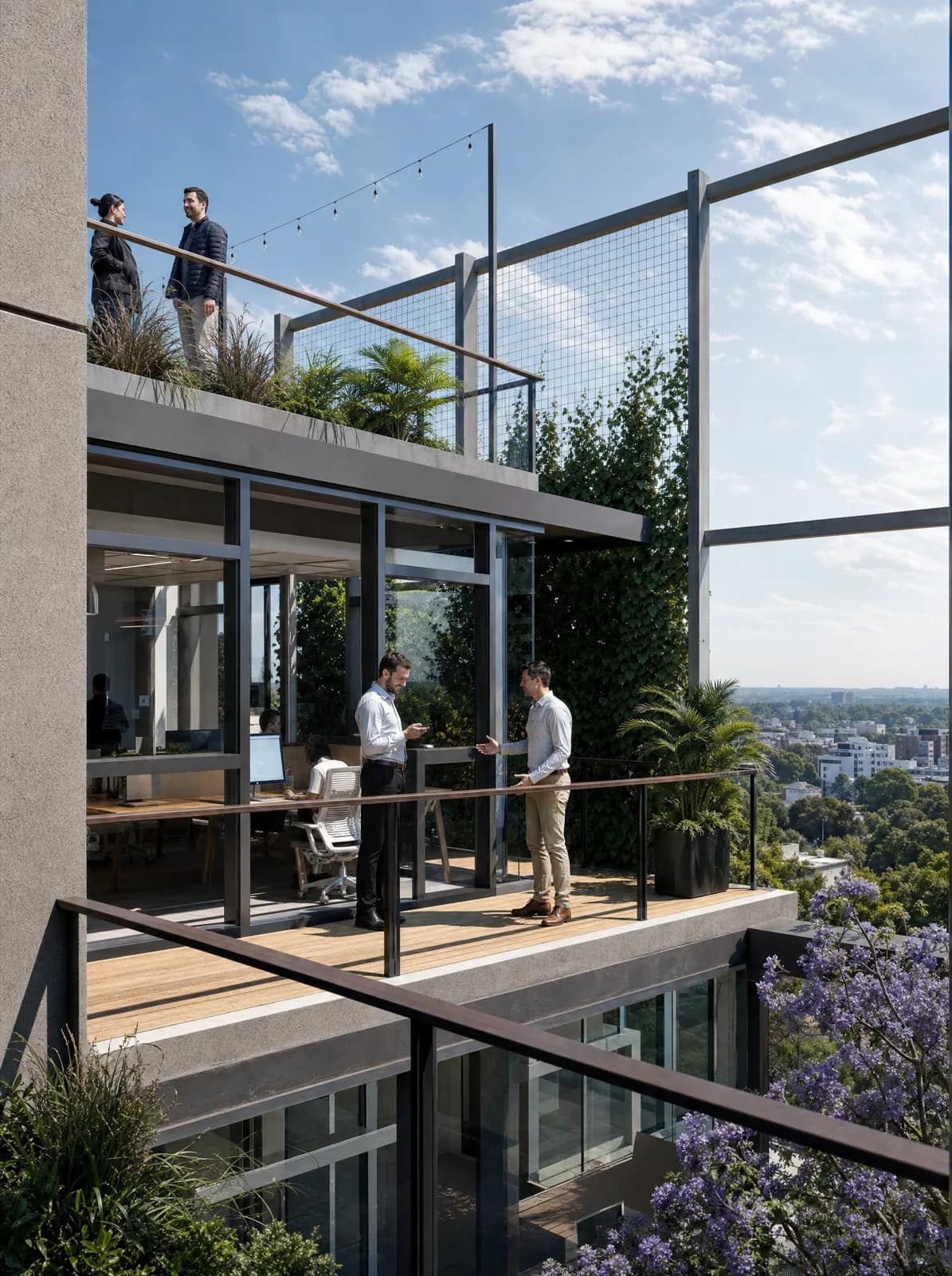 TBH · GREEN OFFICE — COWORKING